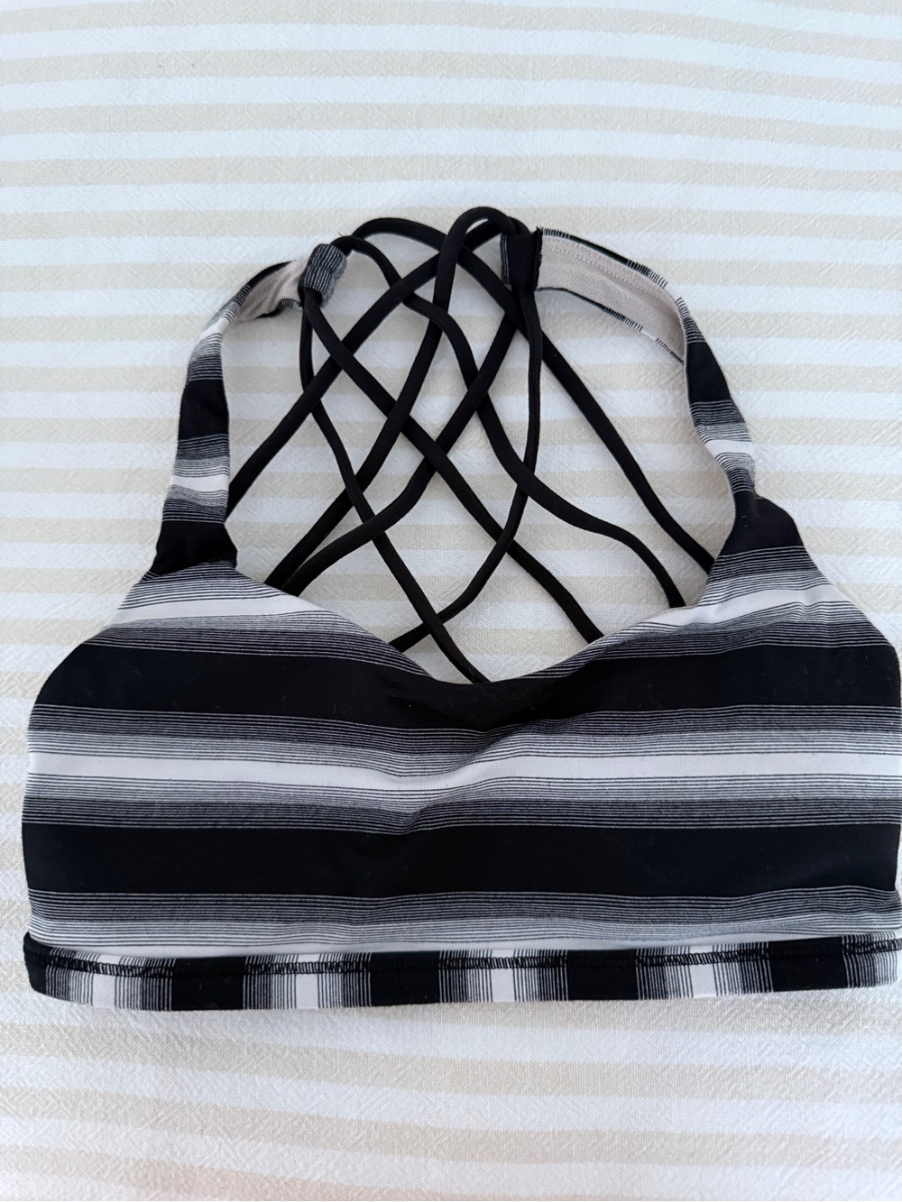 Lululemon Free To Be Wild Bra - Striped